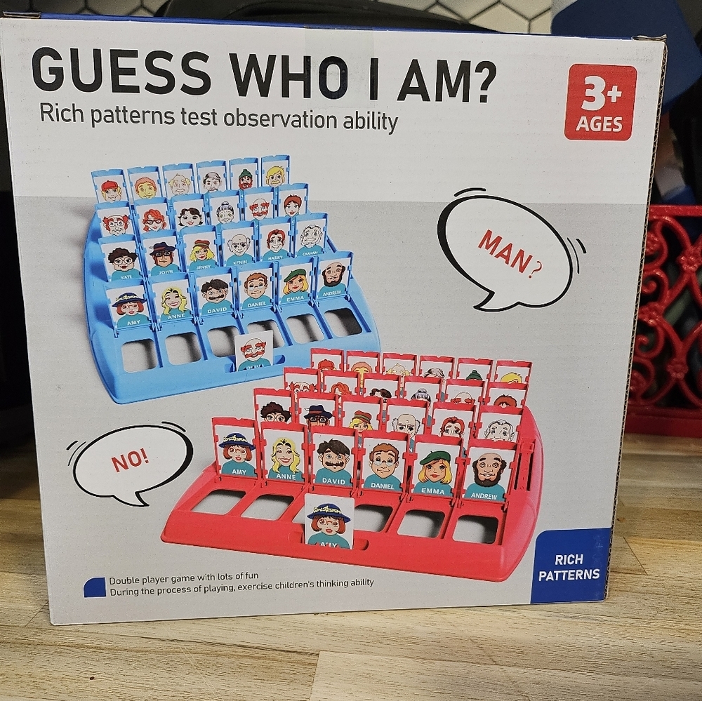 Guess Who Game Board